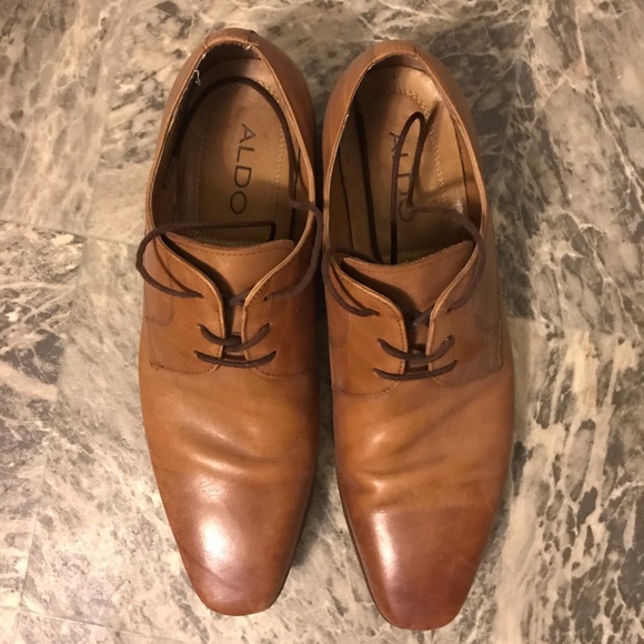 Aldo Shoes Caramel Brown Dress Shoes Poshmark